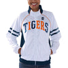 Detroit Tigers G-III Sports by Carl Banks Women's Rookie Track Jacket - White
