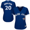 Josh Donaldson Toronto Blue Jays Majestic Women's Cool Base Jersey Blue