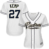 Matt Kemp San Diego Padres Majestic Women's Cool Base Player Jersey - White