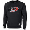 Carolina Hurricanes Original Retro Brand Logo Super Soft Crew Neck Sweatshirt - Black