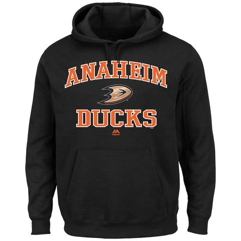 Anaheim Ducks Majestic Heart & Soul Hoodie - Black