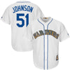 Randy Johnson Seattle Mariners Majestic Cool Base Cooperstown Collection Player Jersey - White