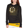Boston Bruins G-III 4Her by Carl Banks Kick Off Mesh Hoodie & Tank Top Set - Black