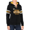 Boston Bruins CCM Women's Full Zip Hoodie - Black