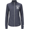 New York Yankees Majestic Women's Count the Wins Therma Base Full-Zip Jacket - Navy