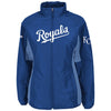 Kansas City Royals Majestic Women's Authentic Collection Double Climate Full Zip Jacket - Royal