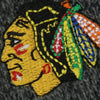 Chicago Blackhawks Box Alta Quarter-Zip Jacket - Gray