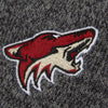Arizona Coyotes Box Alta Quarter-Zip Jacket - Gray
