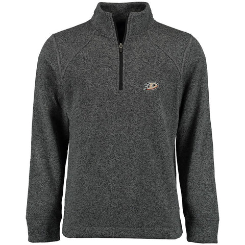 Anaheim Ducks Box Alta Quarter-Zip Jacket - Gray