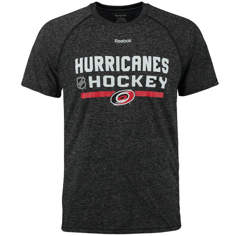 Carolina Hurricanes Reebok Center Ice Locker Room Supremium Performance T-Shirt - Black