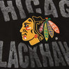 Chicago Blackhawks '47 Cross-Check Logo Pullover Hoodie - Black