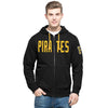 Pittsburgh Pirates '47 Cross Check Full-Zip Hoodie - Black