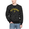 Pittsburgh Pirates '47 Brand Stealth Camo Crew Sweatshirt - Black