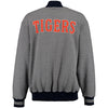 Detroit Tigers G-III Sports by Carl Banks Classic Fleece Jacket - Heathered Gray