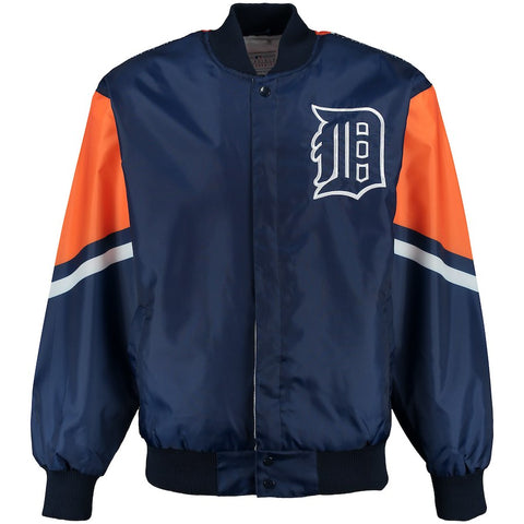 Detroit Tigers G-III Sports by Carl Banks Extreme Real Hype Jacket - Navy
