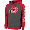 Carolina Hurricanes Rinkside Division Two-Tone Hoodie - Gray