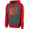 Calgary Flames Rinkside Division Two-Tone Hoodie - Gray