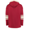 Arizona Coyotes Old Time Hockey Lacer Heavyweight Pullover Hoodie - Garnet