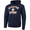Houston Astros Stitches Fastball Fleece Pullover Hoodie - Navy