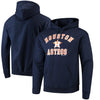 Houston Astros Stitches Fastball Fleece Pullover Hoodie - Navy