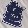 St. Louis Cardinals Stitches Wordmark Brushed Track Jacket - Gray