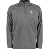 San Diego Padres Stitches Quarter-Zip Pullover Jacket - Charcoal
