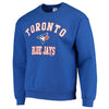 Toronto Blue Jays Stitches Fleece Crew Neck Sweatshirt - Royal