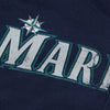 Seattle Mariners Majestic Women's Wordmark Full Zip Hoodie - Navy