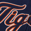 Detroit Tigers Majestic Women's Wordmark Full Zip Hoodie - Navy