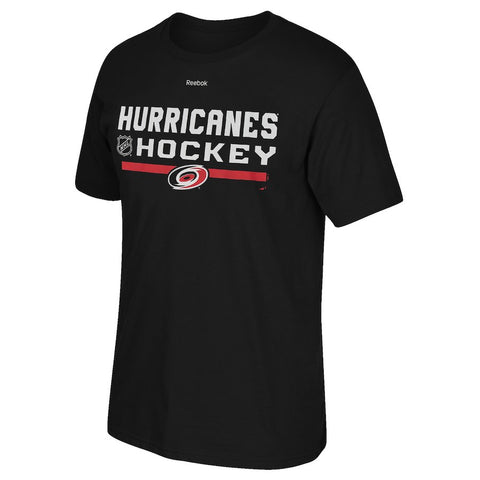 Carolina Hurricanes Reebok Center Ice Authentic Locker Room Big & Tall T-Shirt - Black