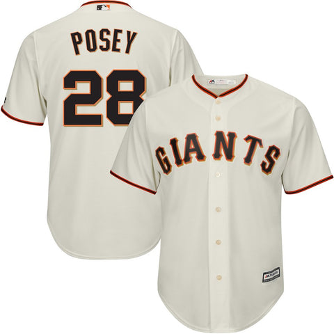 Buster Posey #28 San Francisco Giants Majestic Big & Tall Cool Base Player Jersey