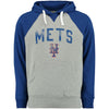 New York Mets Hands High Pullover Hoodie - Gray