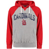 St. Louis Cardinals Hands High Pullover Hoodie - Gray