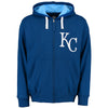 Kansas City Royals Hands High Full Zip Hoodie - Royal