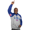 Chicago Cubs Hands High Pullover Hoodie - Gray
