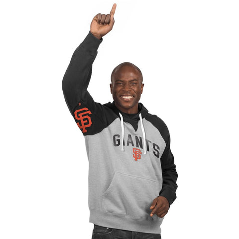 San Francisco Giants Hands High Pullover Hoodie - Gray