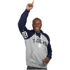 Detroit Tigers Hands High Pullover Hoodie - Gray