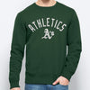 Oakland Athletics '47 Cross Check Screened Sweater - Green