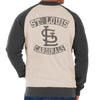 St. Louis Cardinals '47 Hanover Full-Zip Track Jacket - Cream/Gray