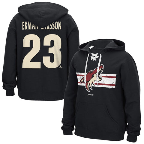 Oliver Ekman-Larsson Arizona Coyotes Reebok Honor Code Name & Number Hoodie - Black