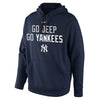 New York Yankees Go Deep Playoff Hunt Pullover Hoodie - Navy