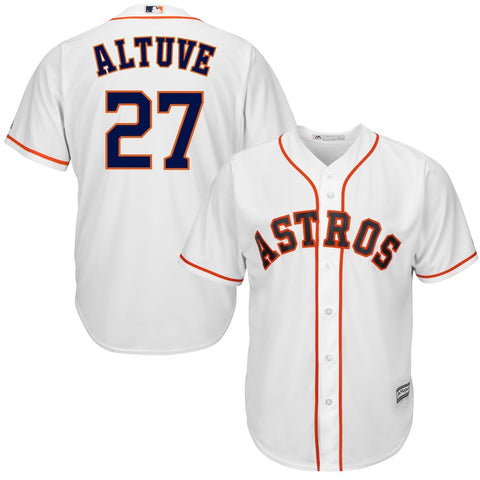 Jose Altuve Houston Astros Majestic Youth Official Cool Base Player Jersey