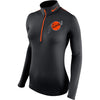 San Francisco Giants Women's Cooperstown Half-Zip Performance Jacket - Black