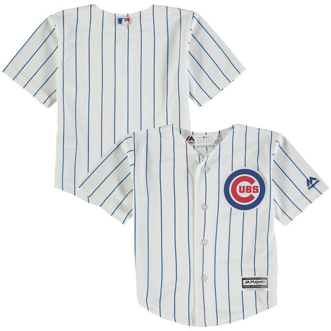 Chicago Cubs Majestic Toddler Home Official Cool Base Jersey