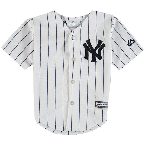 New York Yankees Majestic Toddler Official Cool Base Jersey - White