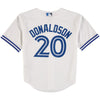 Josh Donaldson Toronto Blue Jays Preschool Official Cool Base Player Jersey - White