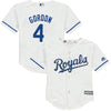 Alex Gordon Kansas City Royals Majestic Toddler Official Player Cool Base Jersey - White