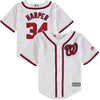 Bryce Harper Washington Nationals Majestic Toddler Home Official Player Cool Base Jersey