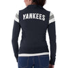 New York Yankees '47 Women's Crossover Full Zip Track Jacket - Navy