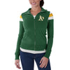 Oakland Athletics '47 Women's Crossover Full Zip Track Jacket - Green